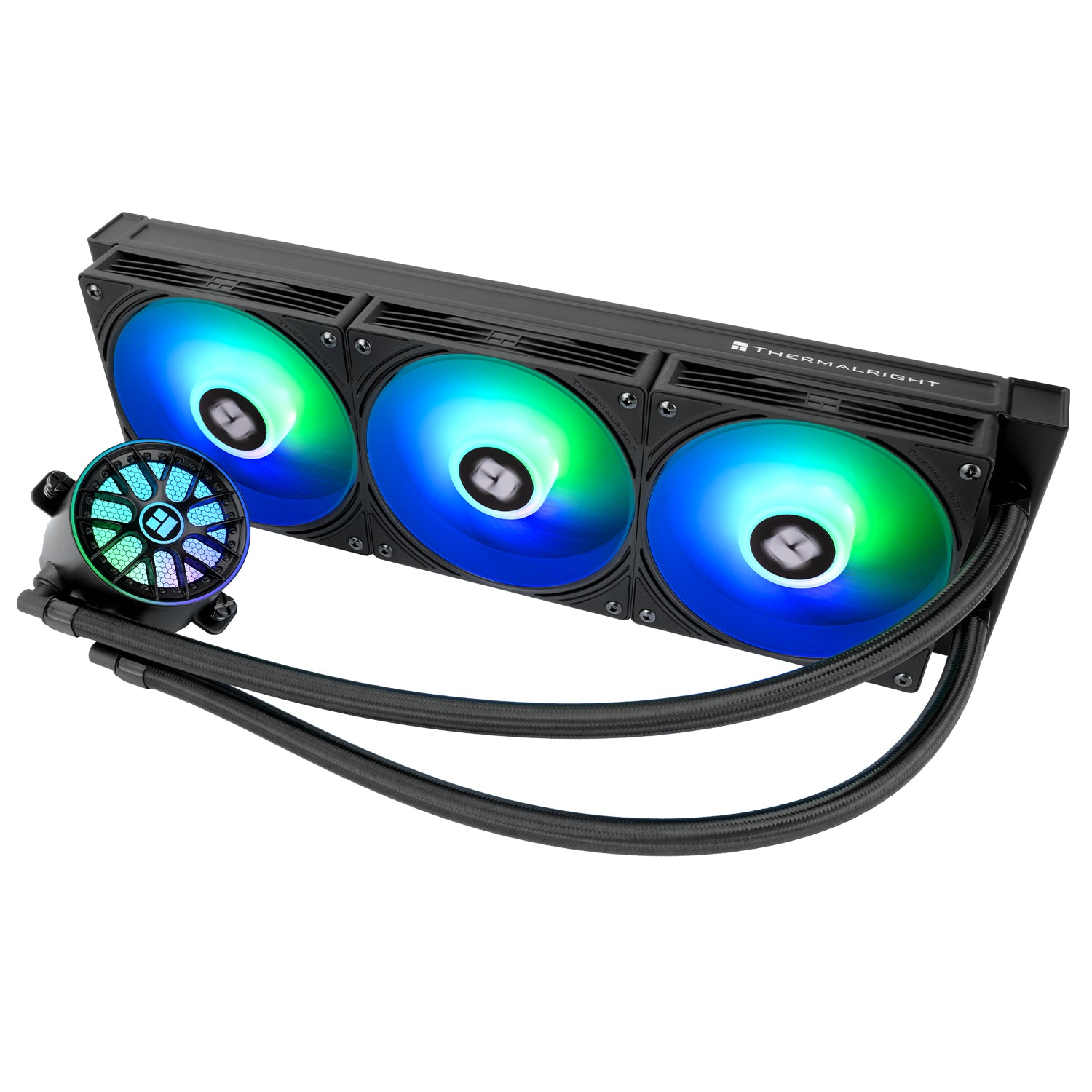 Thermalright Aqua Elite 360 ARGB 後付け液晶付き Thermalright Aqua Elite 360 ARGB BLACK V6 Cooler - 814256020909