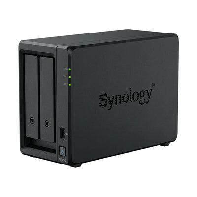 Synology DS725neo+2-bay NAS (up to 7 bay) with AMD Ryzen V1500B, 4GB DDR4 Non-ECC SODIMM - 4711174727070