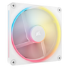 Corsair iCUE LINK LX140-R RGB 140mm PWM Reverse Fan Single Pack - White - 840006688747