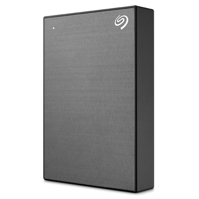 Seagate One Touch 4TB External HDD with Password Protection - Gray - 3660619041886