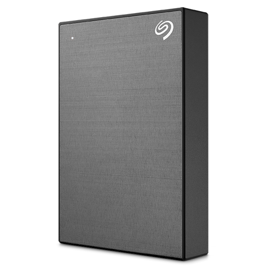 Seagate One Touch 4TB External HDD with Password Protection - Gray - 3660619041886