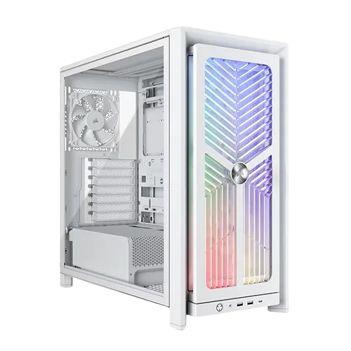 Corsair FRAME 4000X RS Mid-Tower PC Case - White - CC-9011303-WW