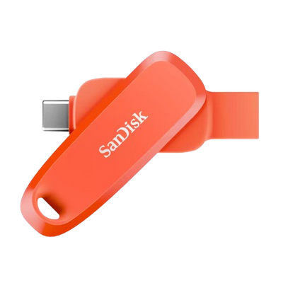 SanDisk Phone Drive USB Type-C 64GB -  Nasturium Orange - 619659214586