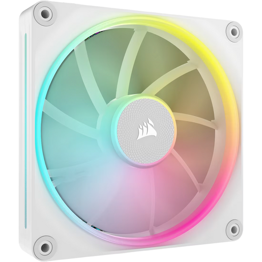 Corsair iCUE LINK LX140 RGB 140mm PWM Fan Single Pack - White - 840006682943