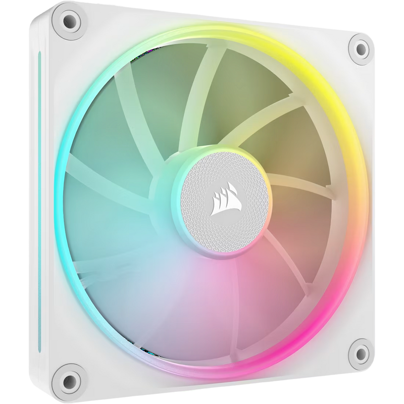 Corsair iCUE LINK LX140 RGB 140mm PWM Fan Single Pack - White - 840006682943