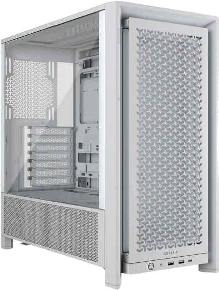 Corsair FRAME 4000D RS Mid-Tower - White - CS-CC-9011313-WW