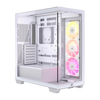 Corsair 3500X ARGB Tempered Glass Micro ATX - White -CS-CC-9011279-WW