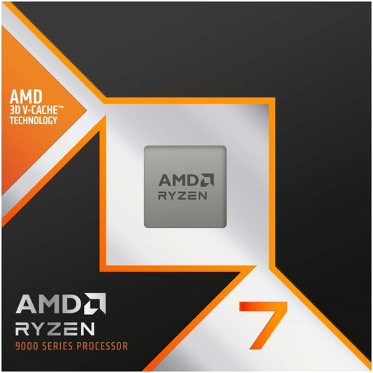 AMD Ryzen™ 7 9850X3D Desktop Processor 8-core 4.7GHz up to 5.6 GHz 96 MB AM5 Processor - 730143318280