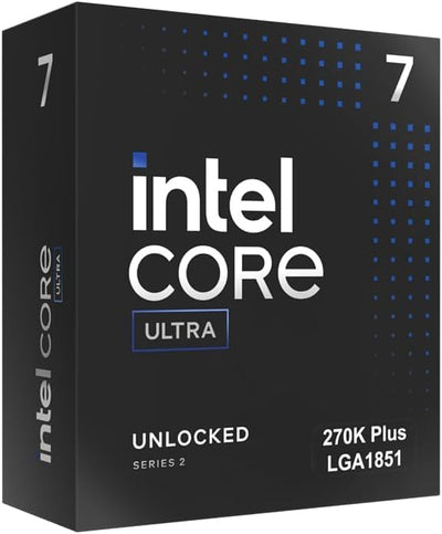 INTEL CORE ULTRA 270K PLUS 3.7GHz 24C/24T LGA 1851 PROCESSOR - 5032037284837