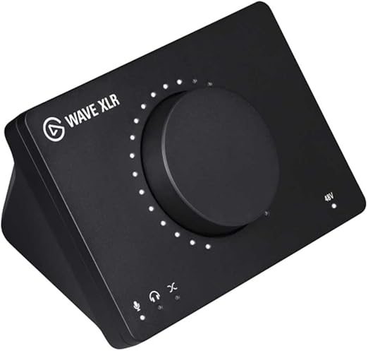 Elgato Wave XLR - Microphone Interface & Digital Mixing Solution - CS-10MAG9901 - 840006642886