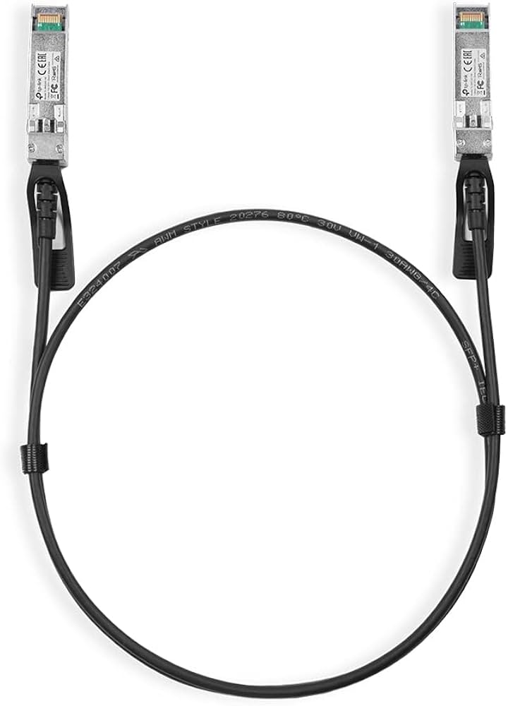 TP-LINK TL-SM5220-1M 1 Meter 10G SFP+ Direct Attach Cable (5 Years warranty)- SM5220-1M - 4897098682814