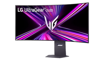 LG 45GX950A-B 45" UltraGear™ 5K2K OLED Gaming Monitor | Dual-Mode, 0.03ms (GtG), Rich Bass (10Wx2), DisplayHDR True Black 400, DP 2.1 & USB-C-LG45GX950A-B