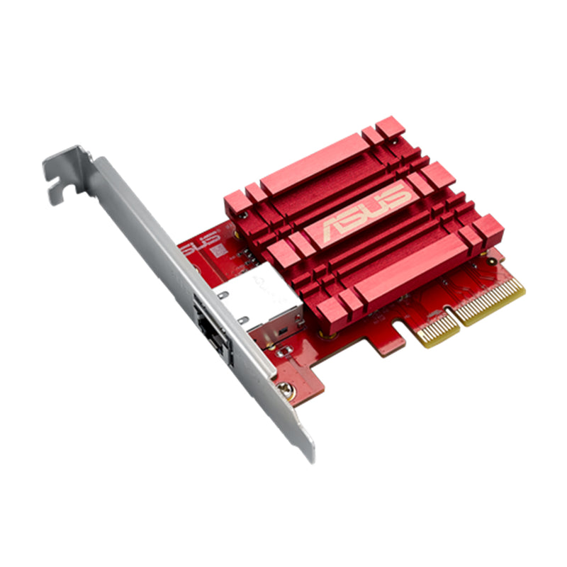 ASUS XG-C100C V3 10G Network Adapter PCI-E x4 Card with Single RJ-45 Port (XG-C100C) - 4711387064627