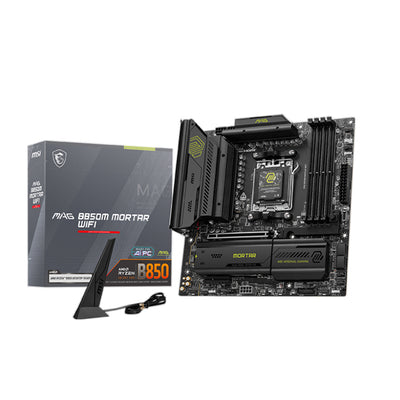 MSI MAG B850M MORTAR WIFI Micro-ATX Motherboard - 4711377321150