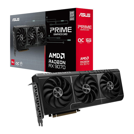 ASUS Prime Radeon™ RX 9070 OC Edition 16GB GDDR6 Graphics card - 4711387829592