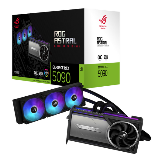ASUS ROG ASTRAL LC GEFORCE RTX5090 O32G GAMING GDDR7 GPU - 4711387920817