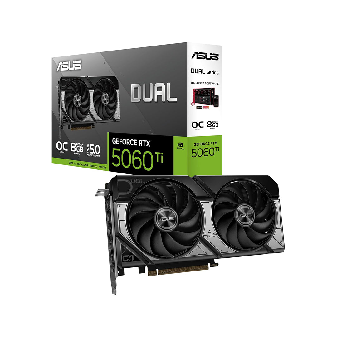 ASUS GEFORCE DUAL RTX5060Ti O8G TWIN FAN OC GDDR7  - 4711387994290