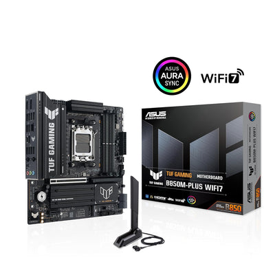 ASUS TUF GAMING B850M-PLUS WIFI7 AMD AM5 mATX Motherboard - 4711636179034
