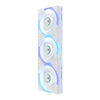 ASUS ROG EURUX GR120 ARGB Reverse Fan 3 Pack - White - 4711636413145