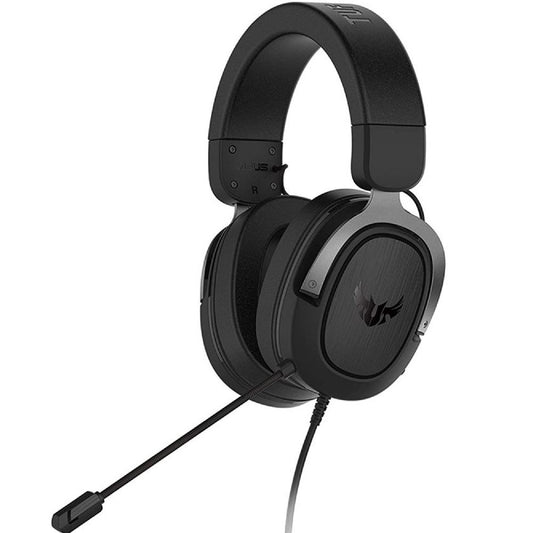 ASUS TUF Gaming H3 gaming headset with 7.1 surround sound - Gun Metal - 4718017391009