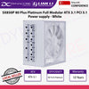 Lian Li SX850P 80 Plus Platinum Full Modular ATX 3.1 PCI 5.1 Power supply - White - 4718466021021