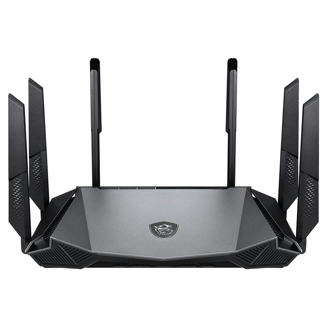 MSI RadiX AX6600 WiFi 6 Tri-Band Gaming Router 2.4GHz and dual 5GHz Game accelerator - 4719072983345