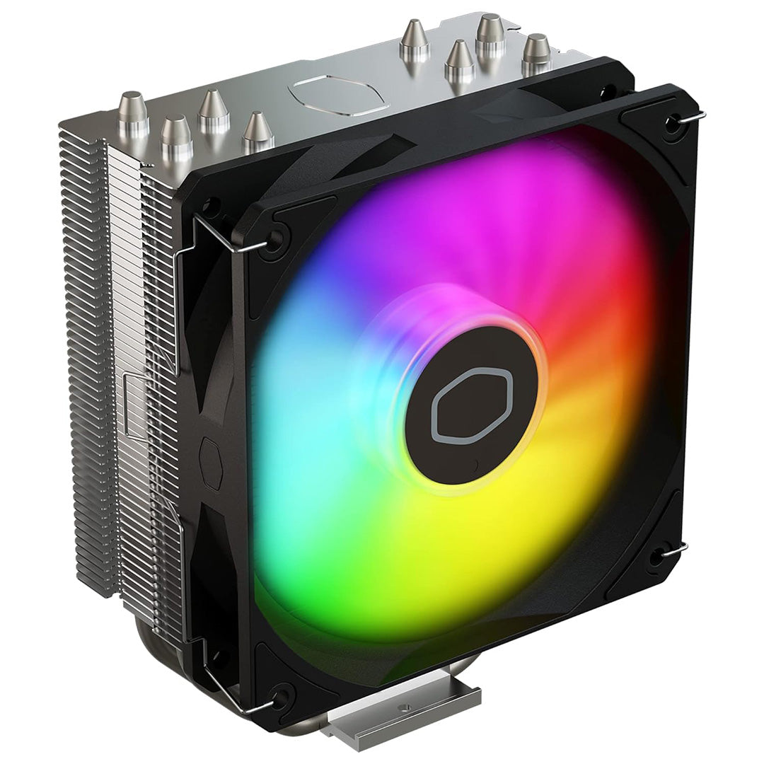 COOLER MASTER Hyper 212 Spectrum V3 Low Profile CPU Air Cooler with Quite 120mm PWM Fan Fit for Intel and AMD - 4719512132128