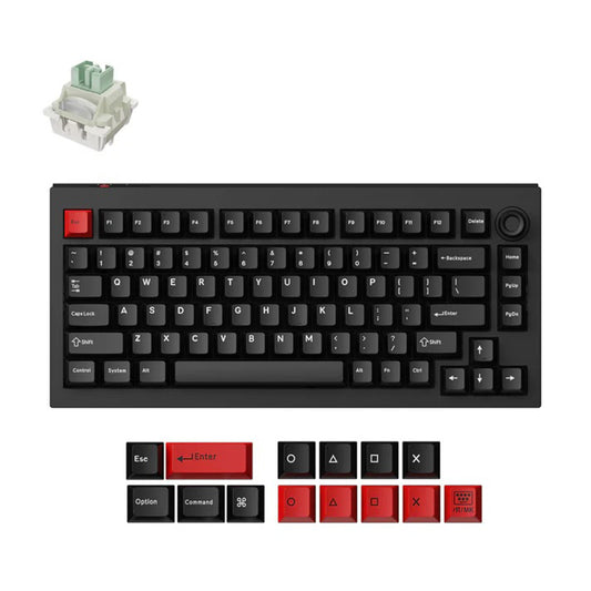 Lemokey L5 HE Magnetic Switch Custom Gaming Keyboard (L5W-M1 Dark Master) - 4894979037077