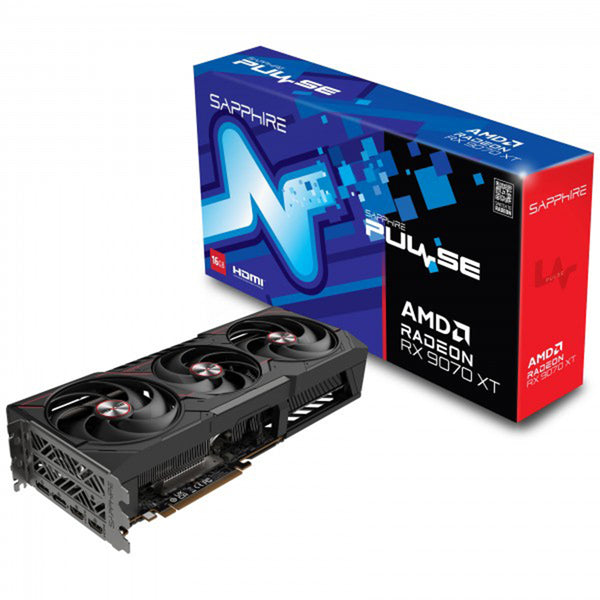 SAPPHIRE AMD RADEON PULSE RX9070XT GAMING 16GB GDDR6