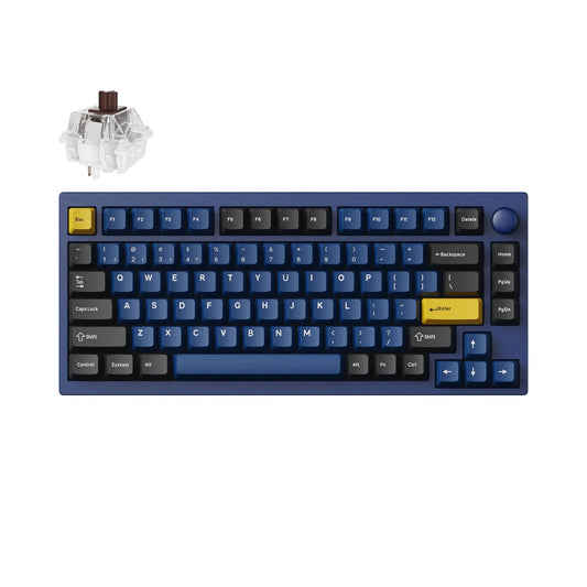 Lemokey P1 Pro Custom Gaming Keyboard (P1P-O3 Blue-Brown Switch) - 4895248878964
