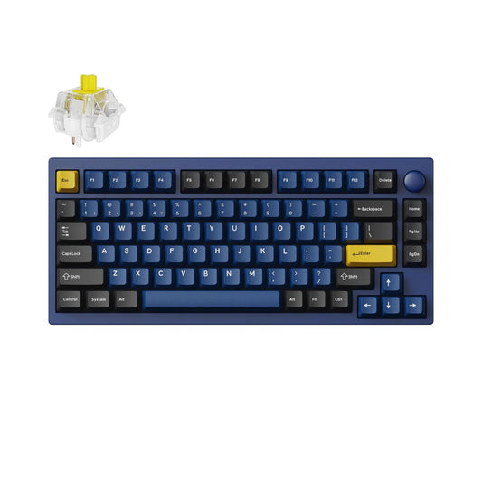 Lemokey P1 Pro Custom Gaming Keyboard (P1P-O4 Blue-Banana Switch) - 4895248878971