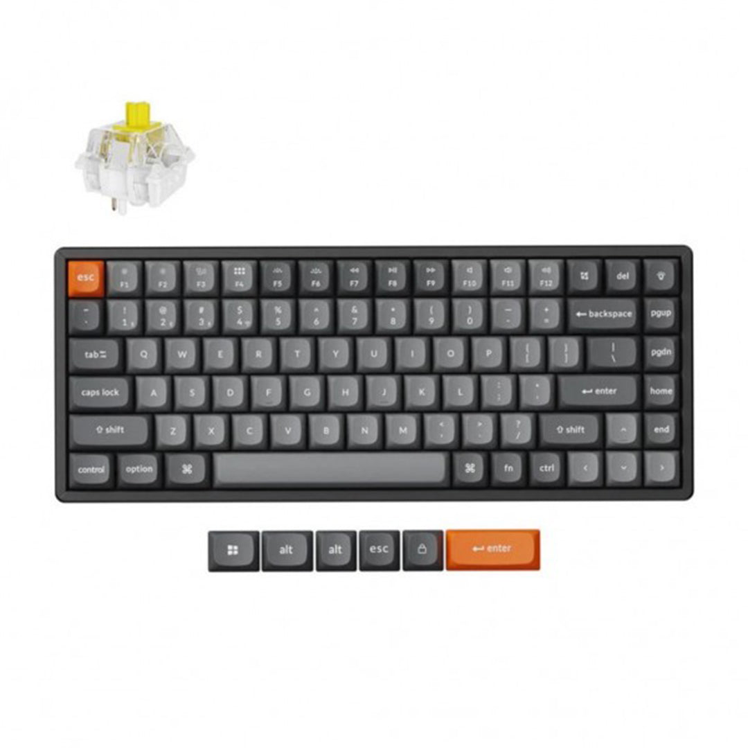 KEYCHRON K2 MAX KEYBOARD BANANA SWITCH, BLACK KYCN-K2M-J4 - 4895248880363