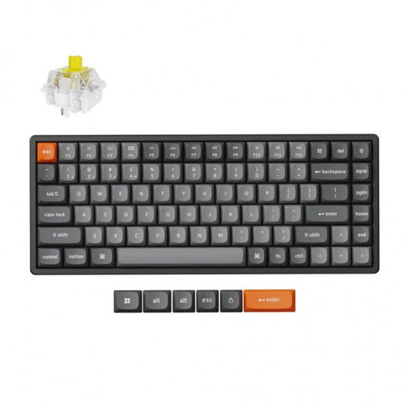 KEYCHRON K2 MAX KEYBOARD BANANA SWITCH, BLACK KYCN-K2M-J4 - 4895248880363