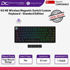 Keychron K2 HE 75% Wireless Magnetic Switch Custom Keyboard (Standard Black) - 4895248889045
