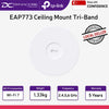 TP-Link EAP773 BE11000 Ceiling Mount Tri-Band Wi-Fi 7 Access Point- 4895252506501