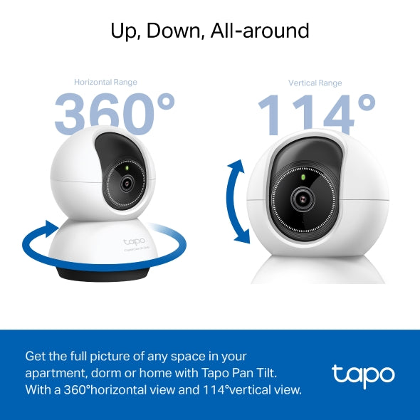 TP-LINK TC72 TILT HOME SECURITY WIFI CAMERA - 4895252507348