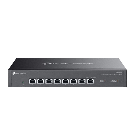 TP-Link DS1008X Omada 8-Port 10G Desktop/Rackmount Switch - 4895252507560