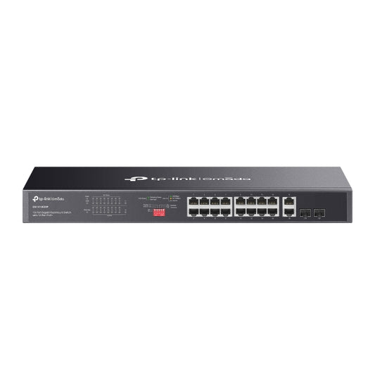 TP-LINK DS1018GMP OMADA 18-PORT GIGABIT SWITCH WITH 16-PORT POE+ PORTS - 4895252507782