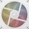 Corsair iCUE LINK LX140-R RGB 140mm PWM Reverse Fan Single Pack - White - 840006688747
