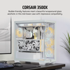 Corsair 3500X Tempered Glass Micro ATX - White - CS-CC-9011277-WW