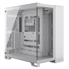 Corsair 6500X Mid-Tower Dual Chamber PC Case - White - 840006664703