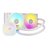 Corsair iCUE LINK TITAN 240 RX RGB AIO Liquid CPU Cooler with RX120 RGB fans -White - 840006685456