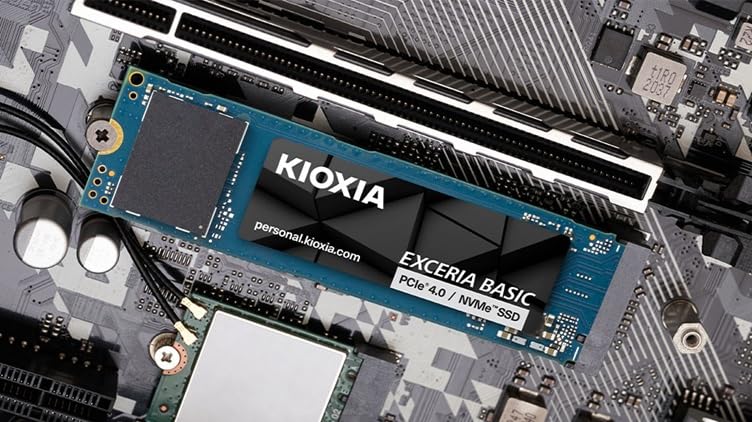 KIOXIA EXCERIA BASIC 1TB 7200MB/s NVMe PCIe4.0 M.2 SSD