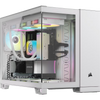 Corsair iCUE LINK 2500X RGB Micro ATX Dual Chamber PC Case - White- CS-CC-9011268-WW
