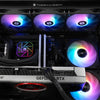 THERMALRIGHT AQUA ELITE 360 BLACK V3 ARGB AIO LIQUID COOLER(3YRS) - 814256016346