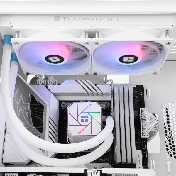 THERMALRIGHT AQUA ELITE 240 WHITE V3 ARGB AIO LIQUID COOLER(3YRS) - 814256016353