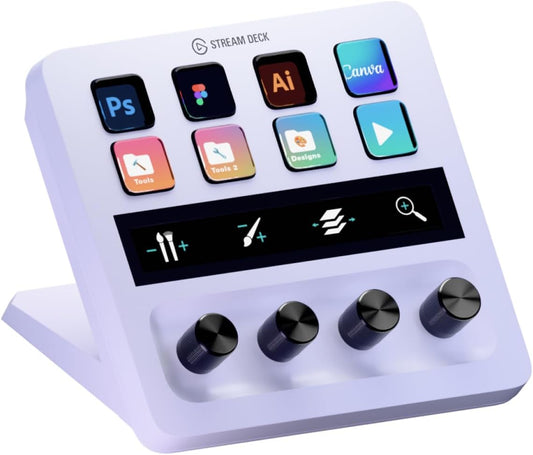 Elgato Stream Deck+ White Edition CS-10GBD9911 - 840006601043