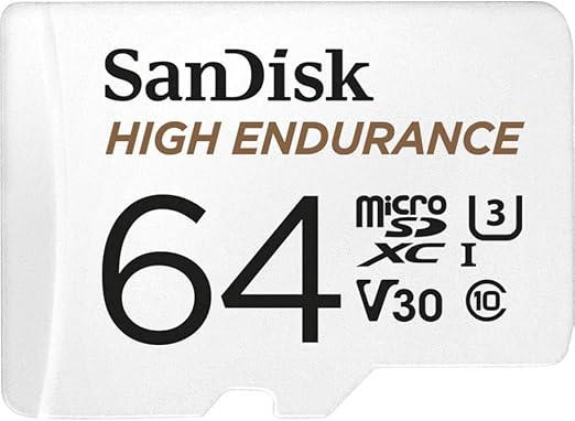 Sandisk High Endurance 64gb Microsdxc Card With Adapter - 619659173081