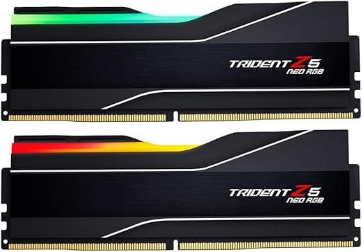 G.SKILL TRIDENT Z5 NEO RGB BLACK 6000MHz 64GB(32GBx2) CL30 KIT(LIMITED LT) - 4713294232762
