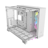 Corsair iCUE LINK 2500X RGB Micro ATX Dual Chamber PC Case - White- CS-CC-9011268-WW